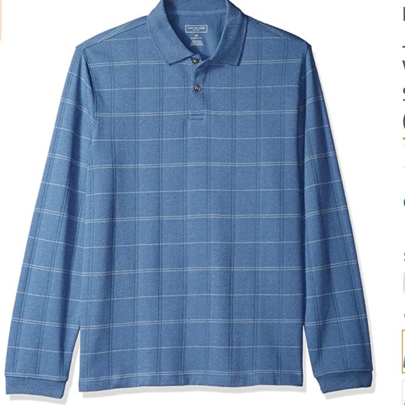 Van Heusen Other - Van Heusen Men's Flex Long Sleeve Polo Shirt